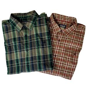 Patagonia Button Down Flannel Long Sleeve Bundle